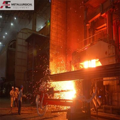 品質  Industrial EAF Electric Arc Furnace 50T-150T With Large Sectional Area Water Cooled Cables 工場