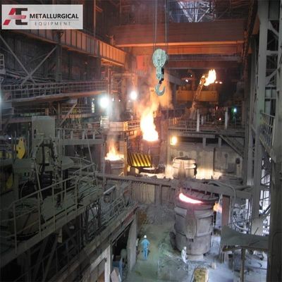 精密な温度制御を持つ10T-160Tの鋼鉄の溶融炉