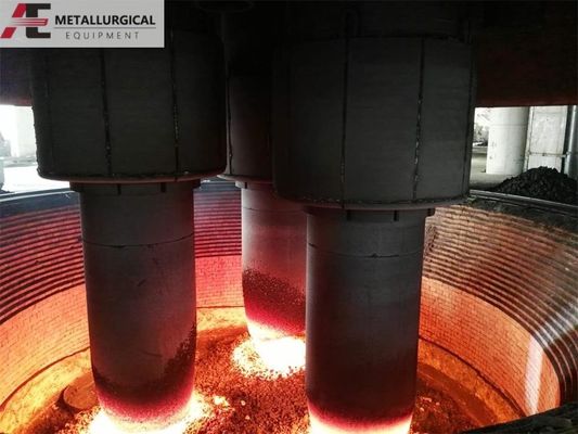 12500KVA メタルシリコン溶融炉 工業溶融炉 高効率