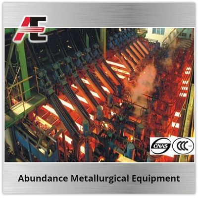 連続鋳造機 CCM製造工場 Asccm ビレットインダクションオーブンと鉄鋼 連続鋳造機