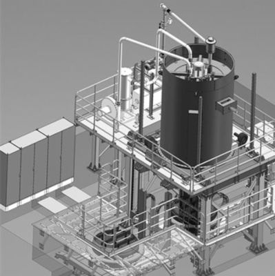 二室真空炭化炉 産業真空炉 380V